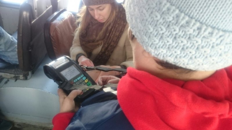 Новосибирским пассажирам вместо билетов стали выдавать чеки